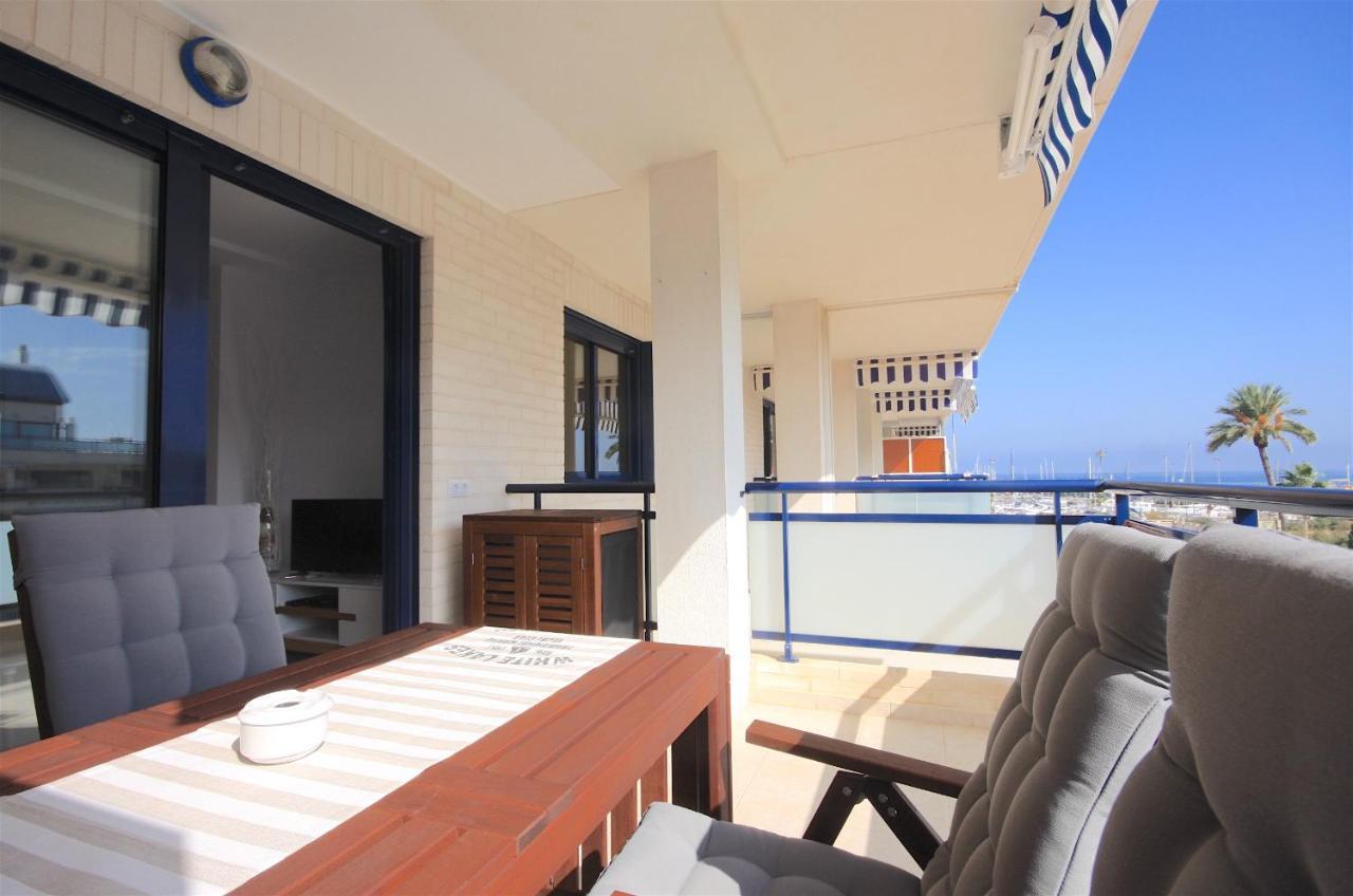 Apartamento Suenos De Mar Con Vistas Al Puerto By Costablancarent เดเนีย ภายนอก รูปภาพ